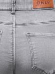 ONLY Джинсы-клеш в сером дениме - фото 6