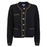 Каролин вязаный жакет черный Esteem Couture - фото 2