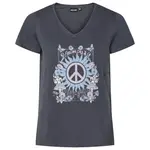 Футболка Pieces Gabriella, серый - фото