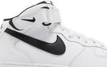 Кроссовки Air Force 1 Mid '07 'White Black', белый - фото 2