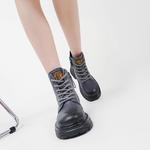 Ботинки Martin Boot женские Woos Bobo, серый - фото 8