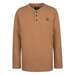 Термобелье для мальчиков 8-20 лет с длинным рукавом и воротником хенли Hurley, Bronze - фото