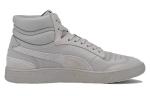 Кроссовки Puma Ralph Sampson Mid 'Grey Violet Stitch' - фото 2
