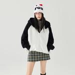 Свитшот унисекс GOLFCROSS, Абрикосовый и Серый - фото 6