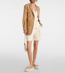 Кожаные кроссовки на платформе Max Mara, Avena - фото 2