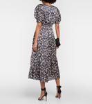 Платье миди с принтом lyuda Velvet, мультиколор - фото 3