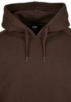 Джемпер с капюшоном BLANK Urban Classics, коричневый - фото 3