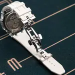 Часы Casio G-Shock Analog-Digital 2100 Series, арт. GA-2100-1A, белый - фото 4