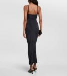 Платье макси с вырезами CHRISTOPHER ESBER, черный - фото 3