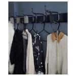 Держатель с 3 крючками, черный, PINNIG IKEA - фото 4