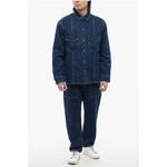 Куртка TRISTO из практичного денима Nanushka, Blue - фото 4