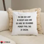 Декоративная подушка 22Feels, белый - фото