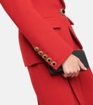 Шерстяной блейзер Alexandre Vauthier, красный - фото 5