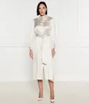 Платье с поясом Liu Jo, бежевый - фото 3