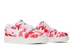 Кроссовки BAPE Bapesta Low 'ABC Camo - Pink', розовый - фото 9