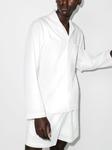TEKLA пижамная рубашка на пуговицах, белый - фото 5