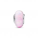 Шарм Opalescent Pink Pandora, стерлинговое серебро - фото 6
