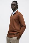 Толстовка GANT SHIELD HALF ZIP , Mahogany Brown/Brown - фото 4