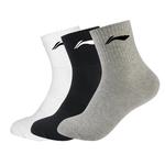 Средние носки унисекс набор из 3 пар LINING, белый - фото 12