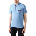 PRADA Мужская синяя поло - фото 2