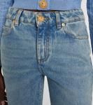 Джинсы bootcut с низкой посадкой Balmain, Bleu Jean - фото 4