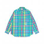 Рубашка мужская Aape, синий - фото