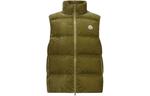 Жилет мужской зеленый Moncler - фото