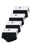 Мужские трусы-брифы Adidas Basic Brief Men, упаковка 8 шт. - фото 2