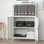Офисный шкаф TROTTEN IKEA, 70x35x110 см, белый - фото 6