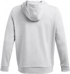 Толстовка Under Armour Project Rock Rival Fleece, (011) Mod Gray Medium Heather/Black - фото 4