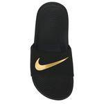 Детские шлепанцы Kawa Little/Big Kid Nike, черный - фото 4