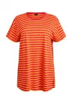 Ночная рубашка Zizzi, Tomato Stripe - фото 4