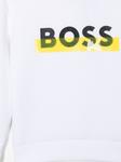 Худи с логотипом BOSS Kidswear, белый - фото 3
