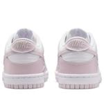 Кроссовки (GS) Nike Dunk Low 'White Light Violet' - фото 4