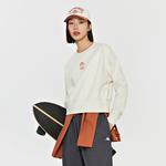 Толстовка женская белая-0114 Kappa - фото 4