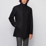 HUGO BOSS Мужское синее пальто - фото 5