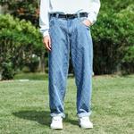 Джинсы унисекс синие Mind Error, синий - фото 3