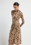 Платье adL Shift dress, Leopard Brown/Brown - фото 6
