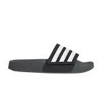 Шлепанцы Adilette Shower Slides J 'Grey Core Black', серый - фото