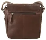 Сумка через плечо BODENSCHATZ, натуральная кожа, коричневый - фото 3