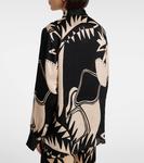 Блузка с принтом Eileen Poupette St Barth, Black Oasis - фото 6