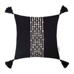 Наволочка Tom Tailor Knot Lines, 40 см, черный - фото