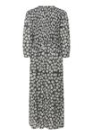 Платье Kaffe KAVIOLET WITH V-NECK, Turbulence White Flower/Dark Grey - фото 6