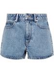 Джинсовые шорты с завышенной талией Alexander Wang, синий - фото
