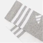 Носки Adidas Skarpety Cushioned Sportswear 3-Stripes Glam Crew 2 Pair Pack, белый/серый - фото 3