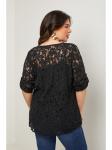 Блузка Curvy Lady, черный - фото 3