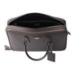 PRADA Кожаный портфель мужской дымчатый - фото 4