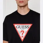 Футболка оверсайз Guess, черный - фото 4