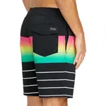 Шорты для плавания Volcom Quarta Fade Mod 19В'', черный - фото 7