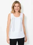 Топ-рубашка Inspirations Inspirationen, белый - фото 2